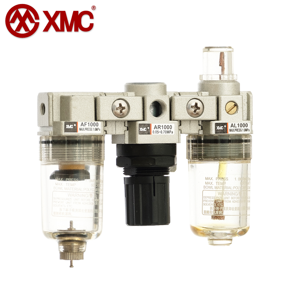 AC1000-M5_Air Triple-Link Unit (3 Combination Unit, F+R+L)_A Series Air Source Treatment Units_XMC (HUAYI) Pneumatic
