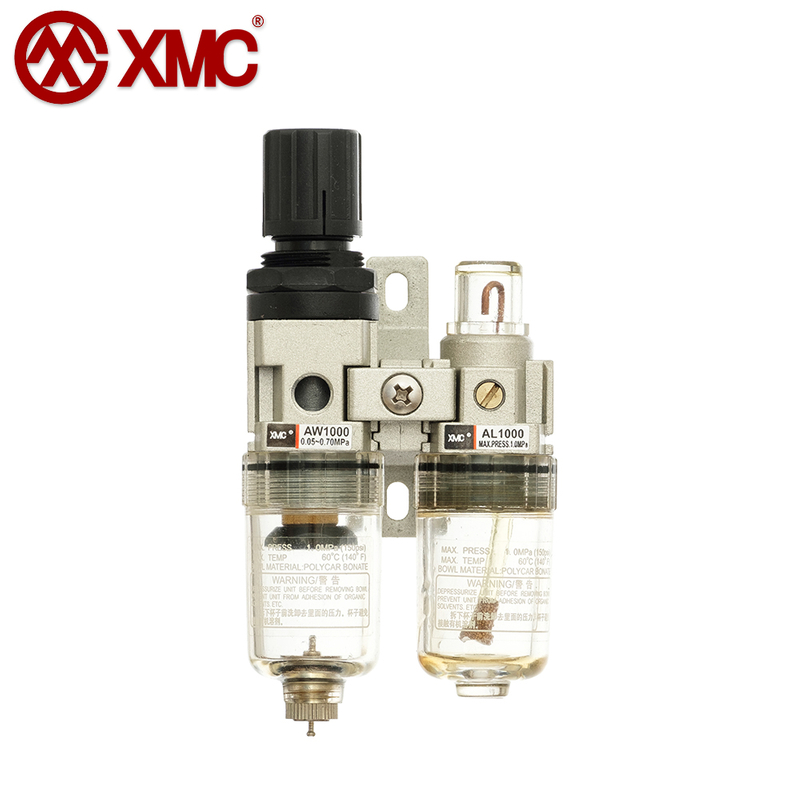 AC1010-M5_Air Double-Link Unit (2 Combination Unit, FR+L)_A Series Air Source Treatment Units_XMC (HUAYI) Pneumatic