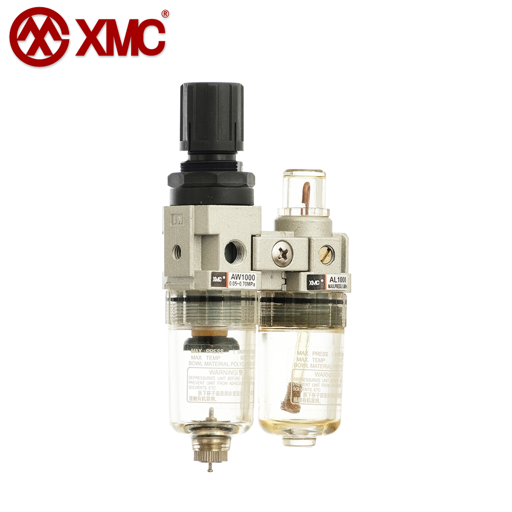 AC1010-M5_Air Double-Link Unit (2 Combination Unit, FR+L)_A Series Air Source Treatment Units_XMC (HUAYI) Pneumatic