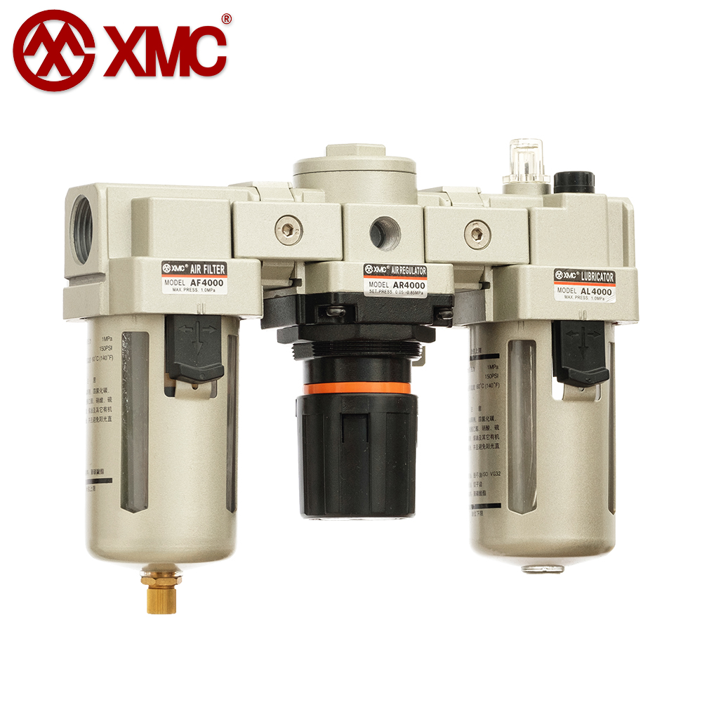 AC4000-06_Air Triple-Link Unit (3 Combination Unit, F+R+L)_A Series Air Source Treatment Units_XMC (HUAYI) Pneumatic