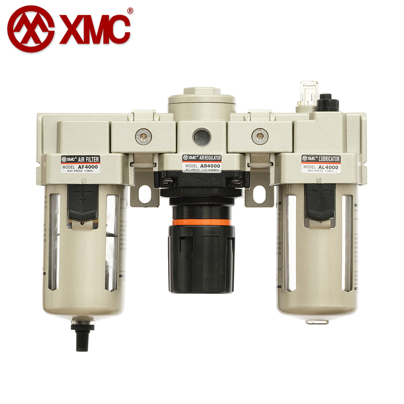 AC4000-03D/04D/06D_Air Triple-Link Unit (3 Combination Unit, F+R+L)_A Series AUTO DRAIN Air Source Treatment Units_XMC (HUAYI) Pneumatic